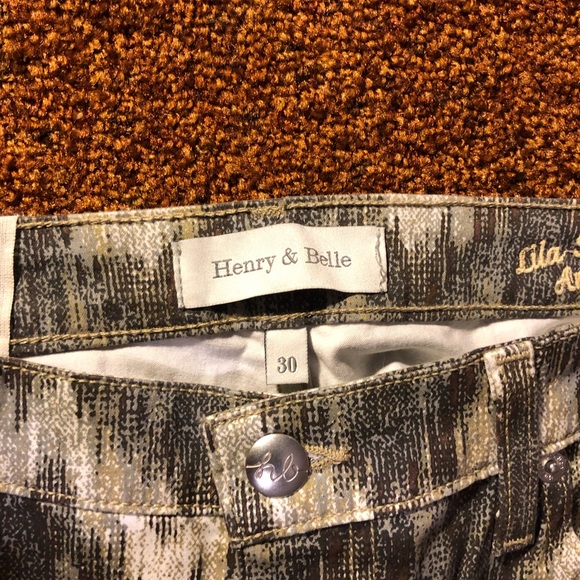 NWT Henry & Belle Lila Skinny Ankle Spruce Jeans - Picture 4 of 5